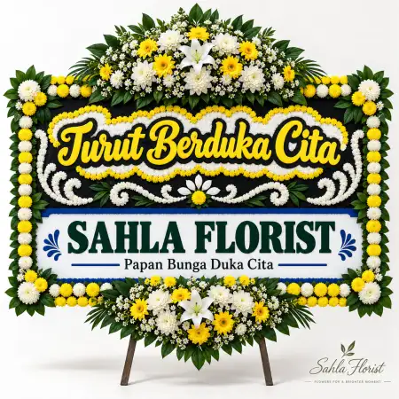 Papan Bunga Duka Marina Semarang
